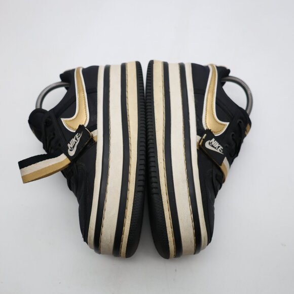 Nike Vandal 2X Black Matellic Gold Women’s US 7.5 Platform Sneakers AO2868-002 - Picture 8 of 11